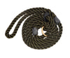 Our 12mm Olive rope we use for our rope dog leads is the same size and spec. as the rope we used for safety ropes on Sea King helicopters