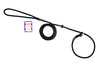 Rope slip lead with toggle stop 6mm x 1.5m. Hand made in the UK by K J K Ropeworks