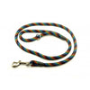 8mm Diameter Braid Lead with Clip & Ring - Nickel Plated Fittings