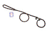 6mm Diameter Braid Slip Lead - With Leather Stop