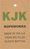 KJK Ropeworks ECO range of rope & braid dog leads made from 100% recycled plastic bottles. Contributing to a more sustainable world. Strong enough for all breeds and a nice size to handle. A perfect pocket size lead. Used and recommended by dog trainers and behaviourist. #ecodogleads #recycleddogleads #ropedogleads #dogleads