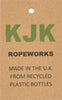 KJK Ropeworks ECO range of rope & braid dog leads made from 100% recycled plastic bottles. Contributing to a more sustainable world. Strong enough for all breeds and a nice size to handle. A perfect pocket size lead. Used and recommended by dog trainers and behaviourist. #ecodogleads #recycleddogleads #ropedogleads #dogleads