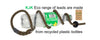KJK Ropeworks ECO range of rope & braid dog leads made from 100% recycled plastic bottles. Contributing to a more sustainable world. Strong enough for all breeds and a nice size to handle. A perfect pocket size lead. Used and recommended by dog trainers and behaviourist. #ecodogleads #recycleddogleads #ropedogleads #dogleads