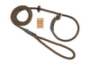 KJK Ropeworks ECO range of rope & braid dog leads made from 100% recycled plastic bottles. Contributing to a more sustainable world. Strong enough for all breeds and a nice size to handle. A perfect pocket size lead. Used and recommended by dog trainers and behaviourist. #ecodogleads #recycleddogleads #ropedogleads #dogleads