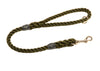 Leads with clip and ring are ideal dog leads as they can be halved in length for roadside use providing greater control of your dog or the longer length dog lead can be carried across your shoulder when your dog is off the lead. #ropedogleads #dogleads #kjkropedogleads #dogtraining #ropeleads #dogtrainingleads