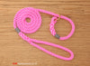8mm dia. The most popular size of KJK rope & braid lead. Strong enough for all breeds and a nice size to handle. Perfect pocket size lead, whether it's a clip or slip. These leads are used and recommended by dog trainers and behaviourist. #ropedogleads #ropeleads #dogleads #kjkropedogleads #dogtraining #gundogtraining