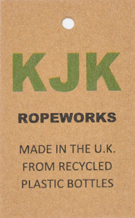 KJK Ropeworks ECO range of rope & braid dog leads made from 100% recycled plastic bottles. Contributing to a more sustainable world. Strong enough for all breeds and a nice size to handle. A perfect pocket size lead. Used and recommended by dog trainers and behaviourist. #ecodogleads #recycleddogleads #ropedogleads #dogleads