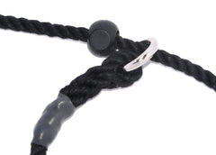 Rope slip lead with toggle stop 6mm x 1.5m. Hand made in the UK by K J K Ropeworks