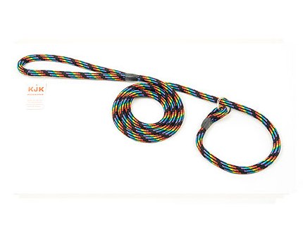8mm dia. The most popular size of KJK rope & braid lead. Strong enough for all breeds and a nice size to handle. Perfect pocket size lead, whether it's a clip or slip. These leads are used and recommended by dog trainers and behaviourist. #ropedogleads #ropeleads #dogleads #kjkropedogleads #dogtraining #gundogtraining #policedogtraining