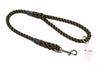 Leads with clip and rings are ideal dog leads as they can be halved in length for roadside use providing greater control of your dog or the longer length dog lead can be carried across your shoulder when your dog is off the lead. #ropedogleads #kjkropedogleads #dogleads #dogtraining #policedogtraining #workingdogs