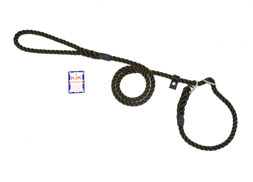 Killough Ropeworks KJK Ropeworks - 10mm Diameter x 1.5M Rope Double Stop Slip Lead ...