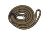 8mm Diameter Recycled Braid Slip Lead With Rubber Stop - Nickel Plated Fittings Code 503R