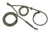 8mm Diameter Rope Hunting Slip Lead - With Rubber Stop - Code 050